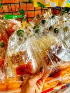 Hình ảnh SỢI Ủ BƠ ỚT RIM MUỐI HẠT TỎI DẦU