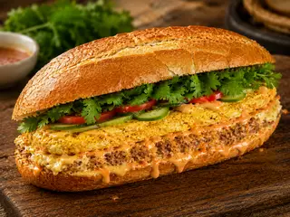 Hình ảnh bánh mỳ  trứng 