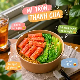 Hình ảnh Mì Trộn Thanh Cua