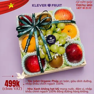Hình ảnh Khay Quà Kỷ Niệm 27.7 - Tự Hào - Klever Fruit