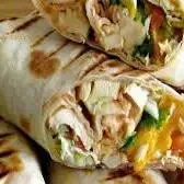 Hình ảnh Sandwich thịt gà - Chicken shawarma sandwich