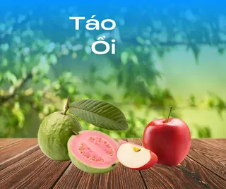 Hình ảnh Ổi mix Táo