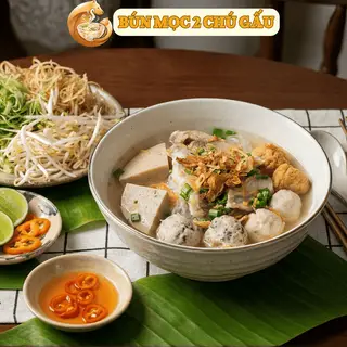 Hình ảnh Bún Mọc Sườn Sụn (Đầy Đủ)