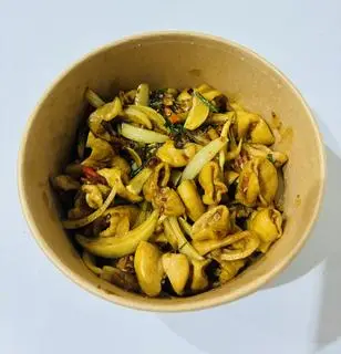 Hình ảnh Bún lòng xào nghệ