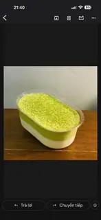 Hình ảnh White mousse green tea