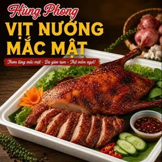 Hình ảnh vịt nướng mắc mật