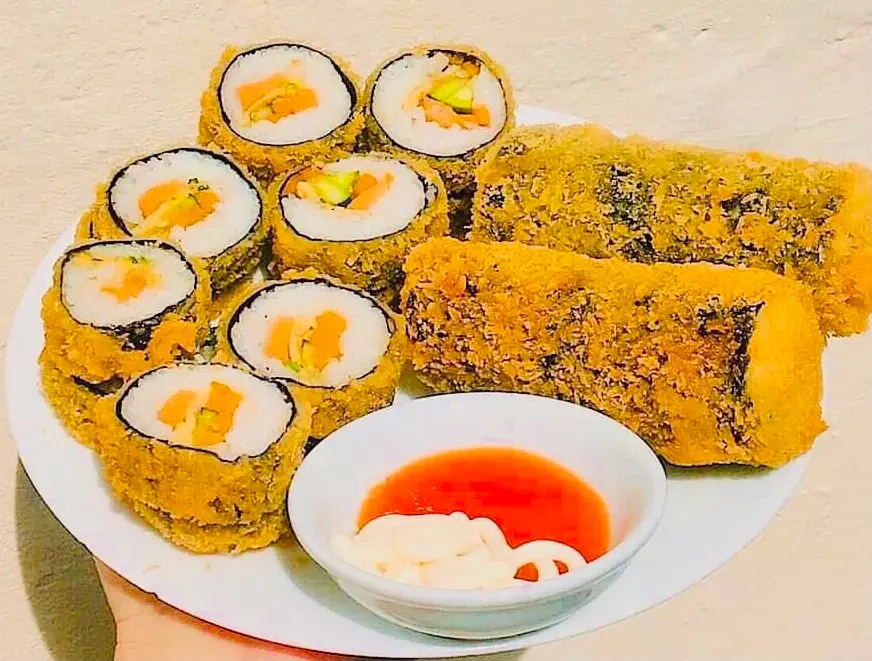 Hình ảnh Kimpap chiên 