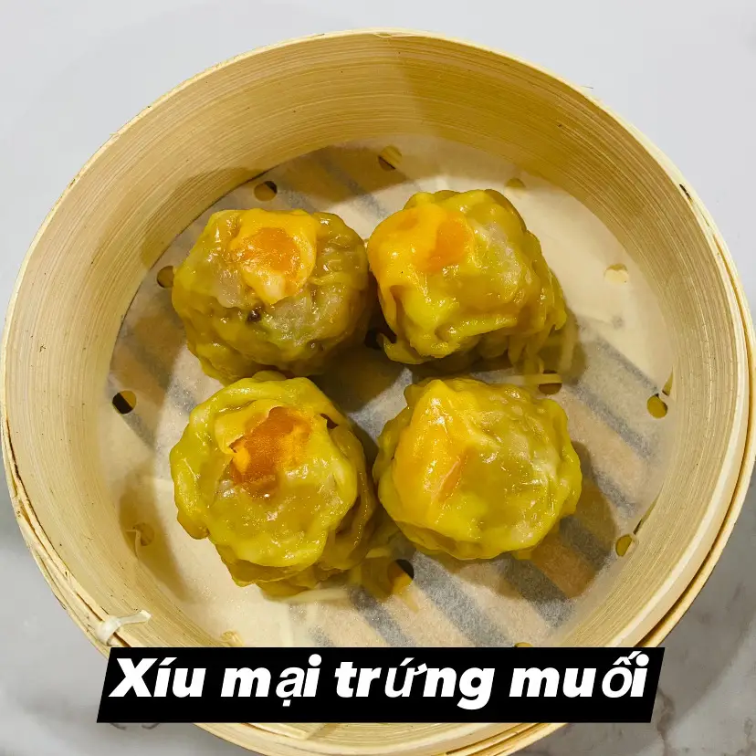 Hình ảnh Xíu mại trứng muối