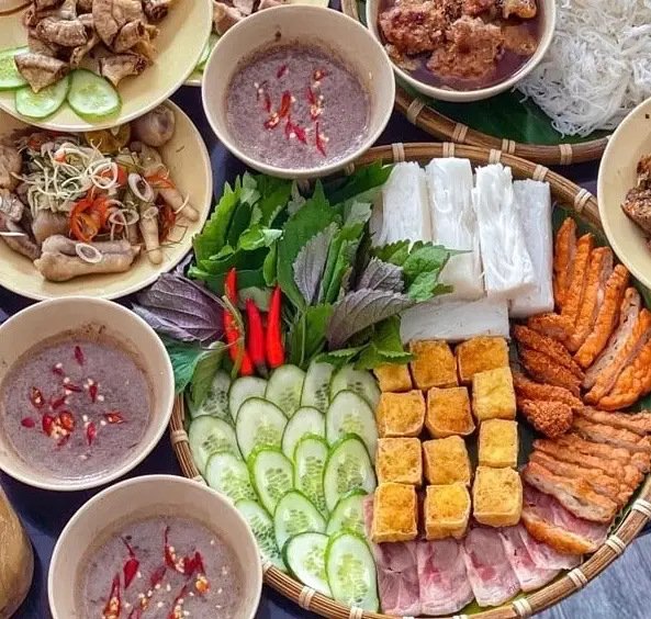 Hình ảnh BÚN ĐẬU THỊT LUỘC