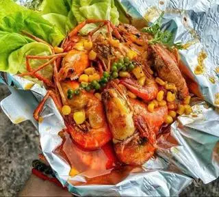 Hình ảnh 7 tôm bơ bắp tỏi bánh mì