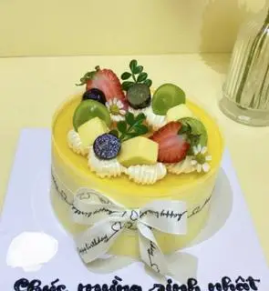Hình ảnh Bánh mousse chanh dây Size 12