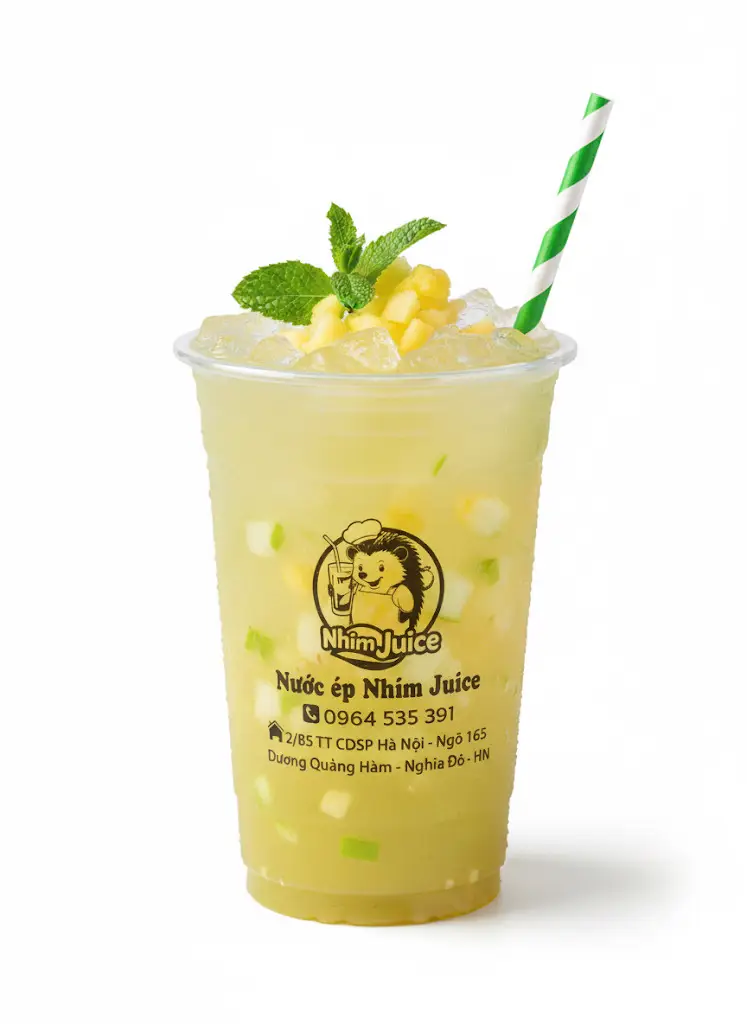 Hình ảnh Nước ép dứa táo