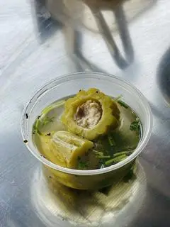 Hình ảnh Canh Khổ Qua + Chả