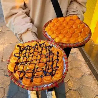 Hình ảnh Bánh trứng gà non sốt socola