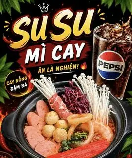 Hình ảnh Mì Kim Chi - Thập Cẩm Đặc Biệt (Tặng nước Pepsi)