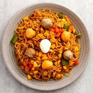 Hình ảnh Mì Trộn Indomie Rau Củ - Thịt Viên