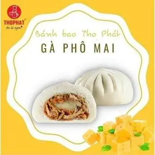 Hình ảnh bánh bao gà phô mai thọ phát 