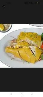 Hình ảnh Gà góc tư cháo gỏi đầy đủ