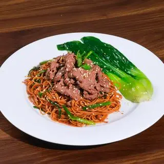 Hình ảnh Mì khô Bò xào Hong Kong