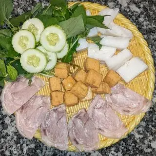 Hình ảnh Bún Đậu Thịt Luộc