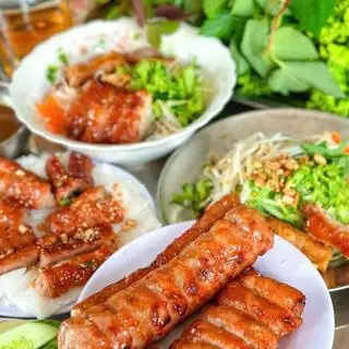 Hình ảnh Bún thịt nướng Kim Tiền đặc biệt - kèm nước