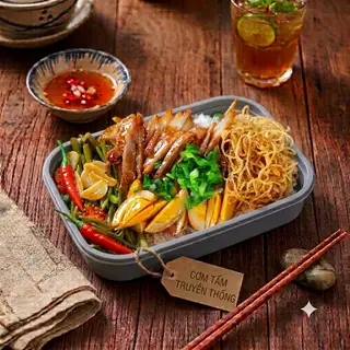 Hình ảnh Cơm tấm Long Xuyên truyền thống