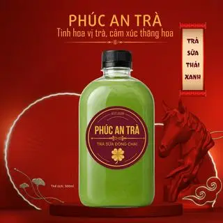 Hình ảnh TRÀ SỮA THÁI XANH 500ml