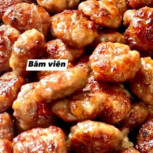 Hình ảnh Bánh cuốn nhân hành chả nướng