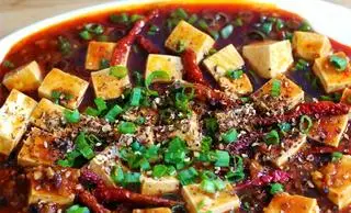 Hình ảnh Cơm cháy Tứ Xuyên chay - Sichuan mushroom with dried rice