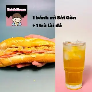 Hình ảnh 1 Bánh mì Sài Gòn Đặc Biệt - 1 trà lài đá