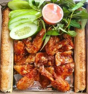Hình ảnh Combo 2 : 1 con gà + 2 cơm lam