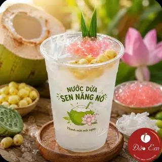 Hình ảnh Dừa Sen Năng Nổ
