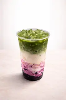 Hình ảnh Matcha Latte Việt Quất