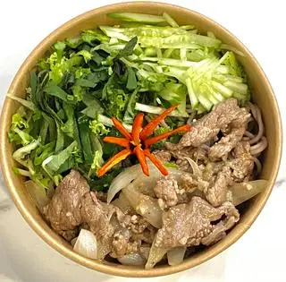 Hình ảnh Bún gạo lứt - bò xào