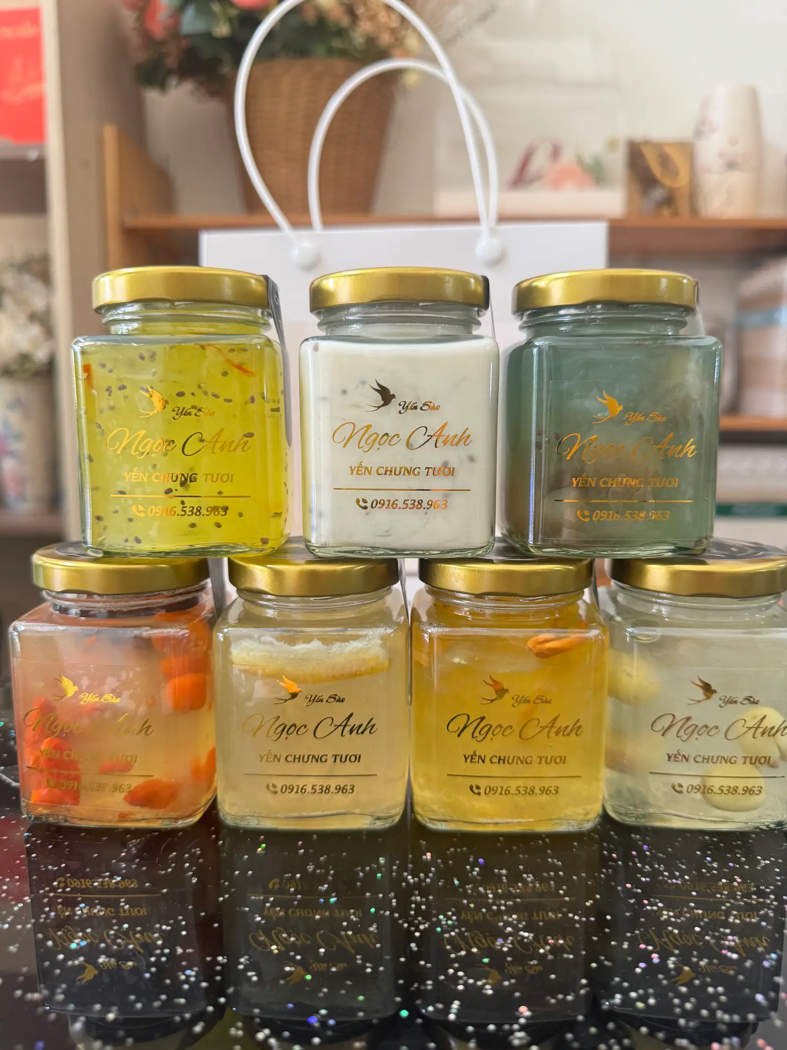 Hình ảnh Combo 7 chai yến size 100ml
