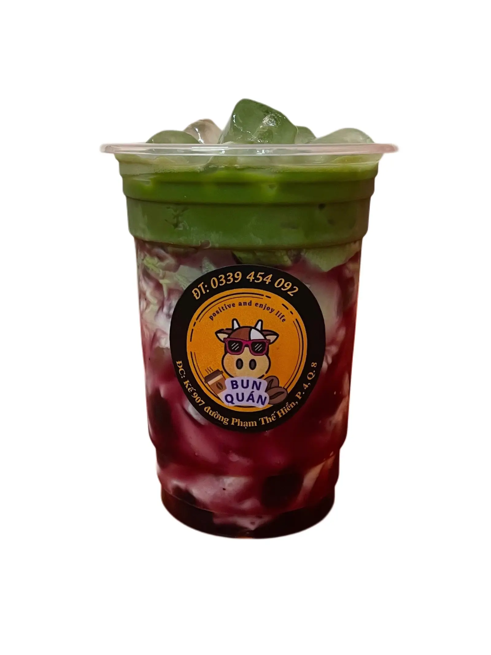 Hình ảnh Matcha việt quất