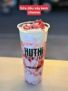 Hình ảnh Latte dâu sấy - kem cheese