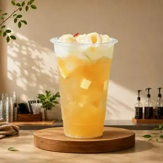 Hình ảnh Trà táo đỏ mật ong hoa nhãn