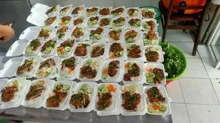 Hình ảnh Bún thịt nứong