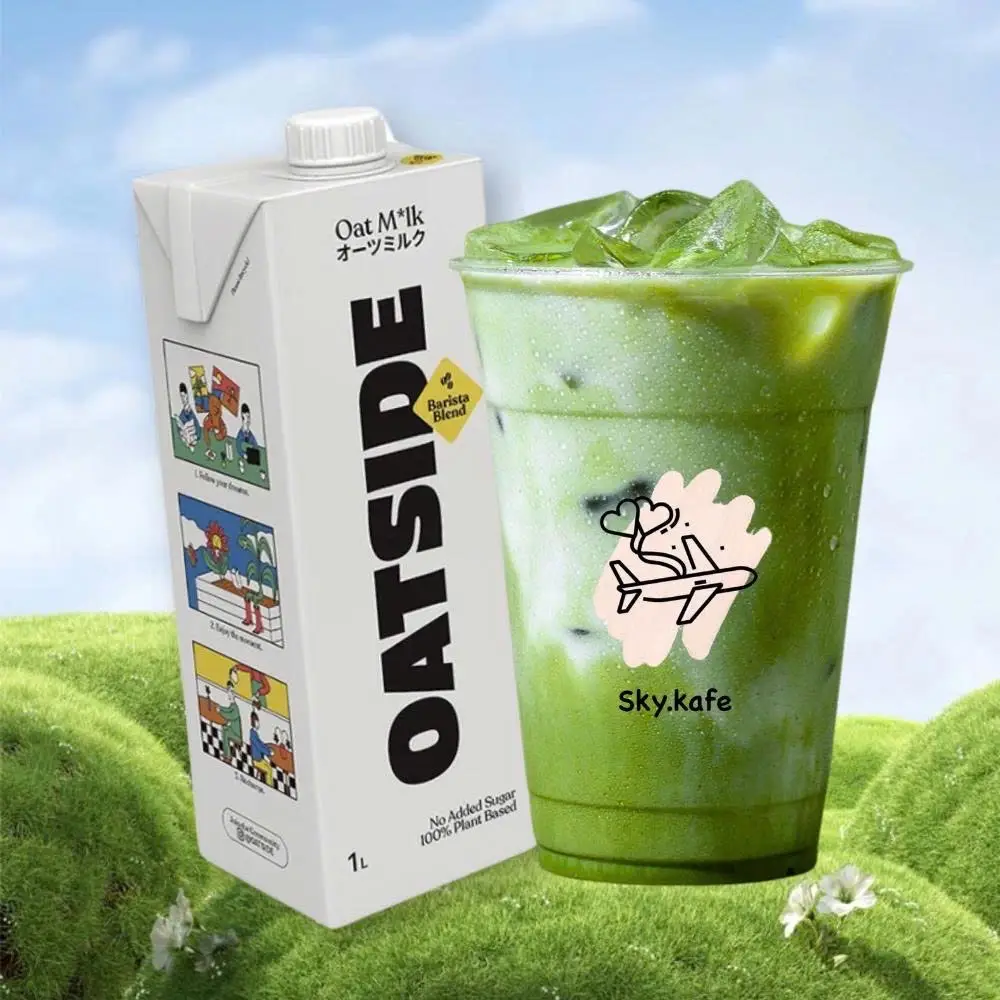 Hình ảnh Matcha sữa yến mạch oatside 