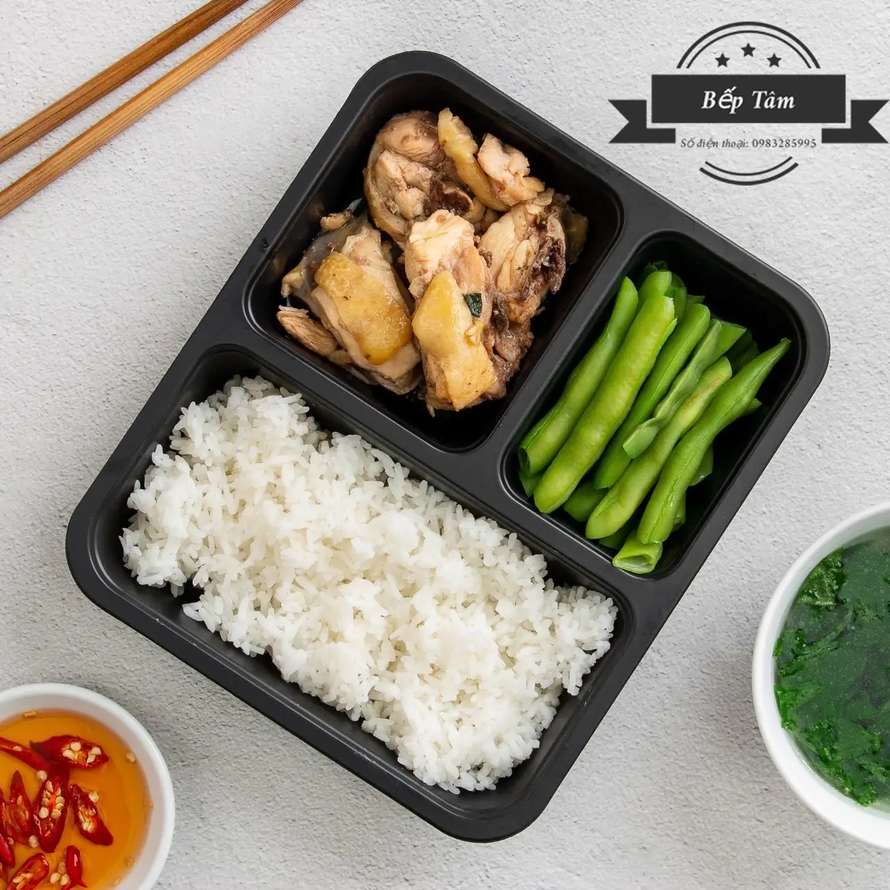 Hình ảnh Cơm gà rang gừng