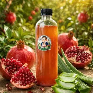 Hình ảnh Trà trái cây Kombucha vị lựu nha đam 