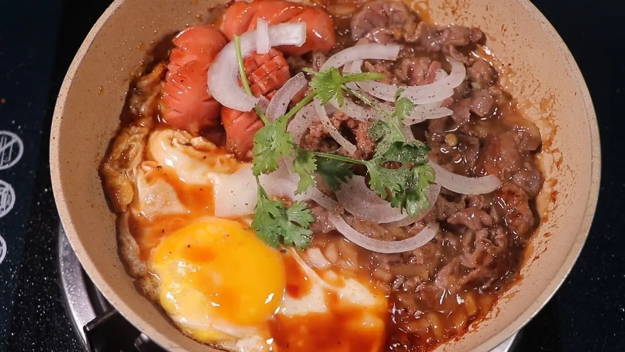 Hình ảnh Bò né, opla bánh mì