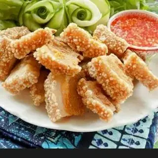 Hình ảnh ba chỉ chiên giòn