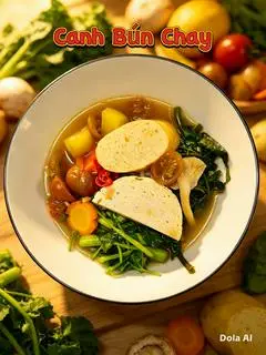 Hình ảnh Canh bún chay