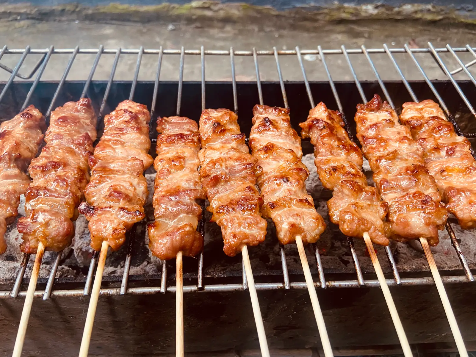 Hình ảnh Thịt Xiên Nướng