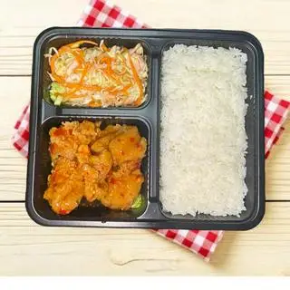 Hình ảnh cơm bò rim cay ngọt