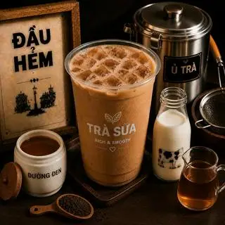 Hình ảnh Trà Sữa Đậm Vị ( Có Chân Trâu )