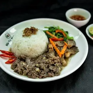 Hình ảnh cơm chiên bò
