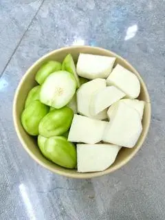 Hình ảnh Combo Giòn Rụm-  Củ đậu + Cóc bao tử